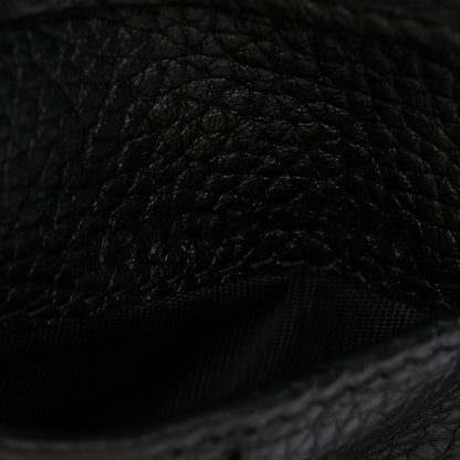 Gucci Piuma Calfskin Jumbo GG Embossed Wallet Black 7 of 7