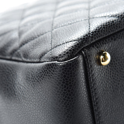Chanel Caviar Quilted Petit Timeless Tote PTT Black 12 of 13