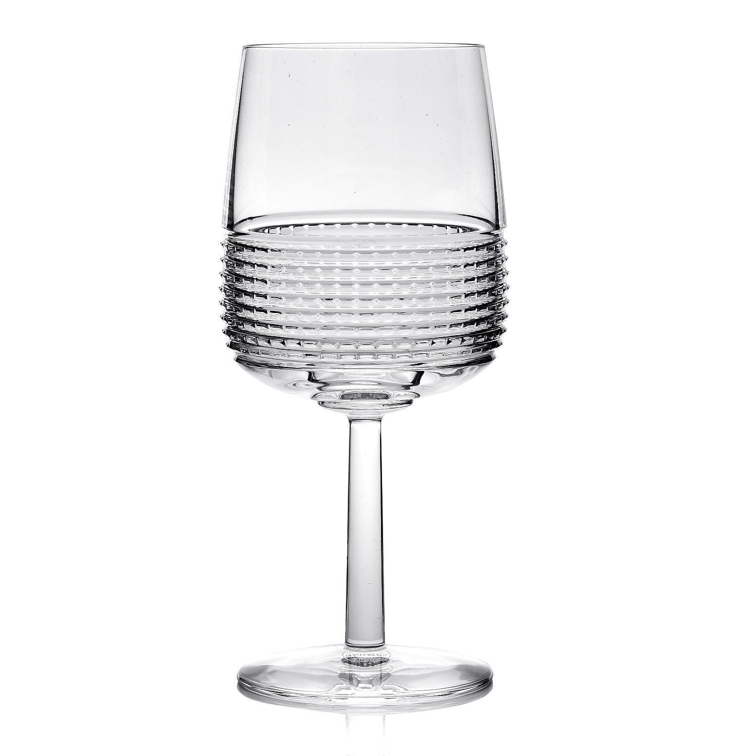 Hermes Crystal Intervalle Wine Glass Set Of 2 3 of 5
