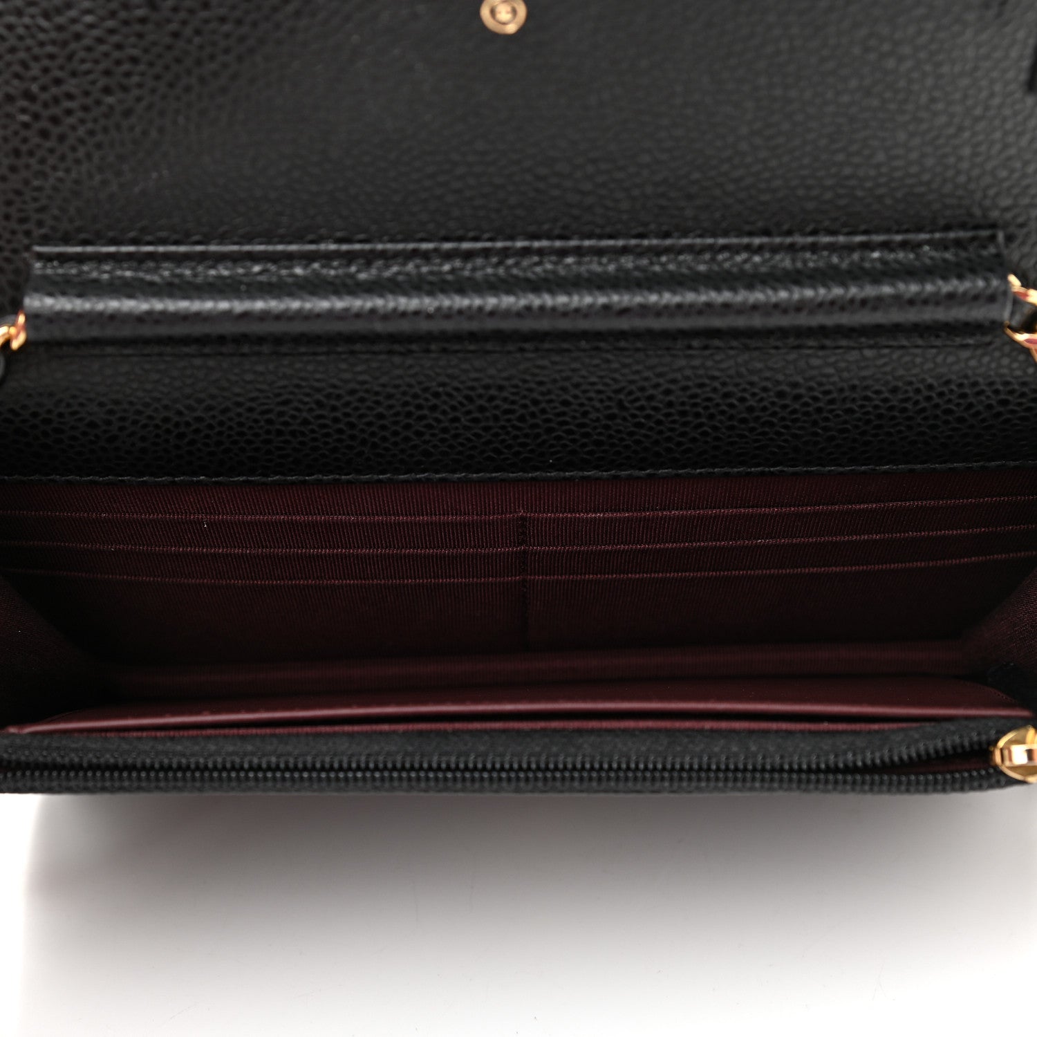 Chanel Caviar Quilted Wallet On Chain WOC Black 5 of 10