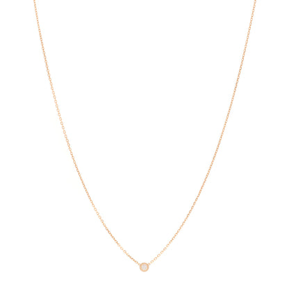 Cartier 18K Pink Gold Diamond XS D'Amour Pendant Necklace 1 of 5