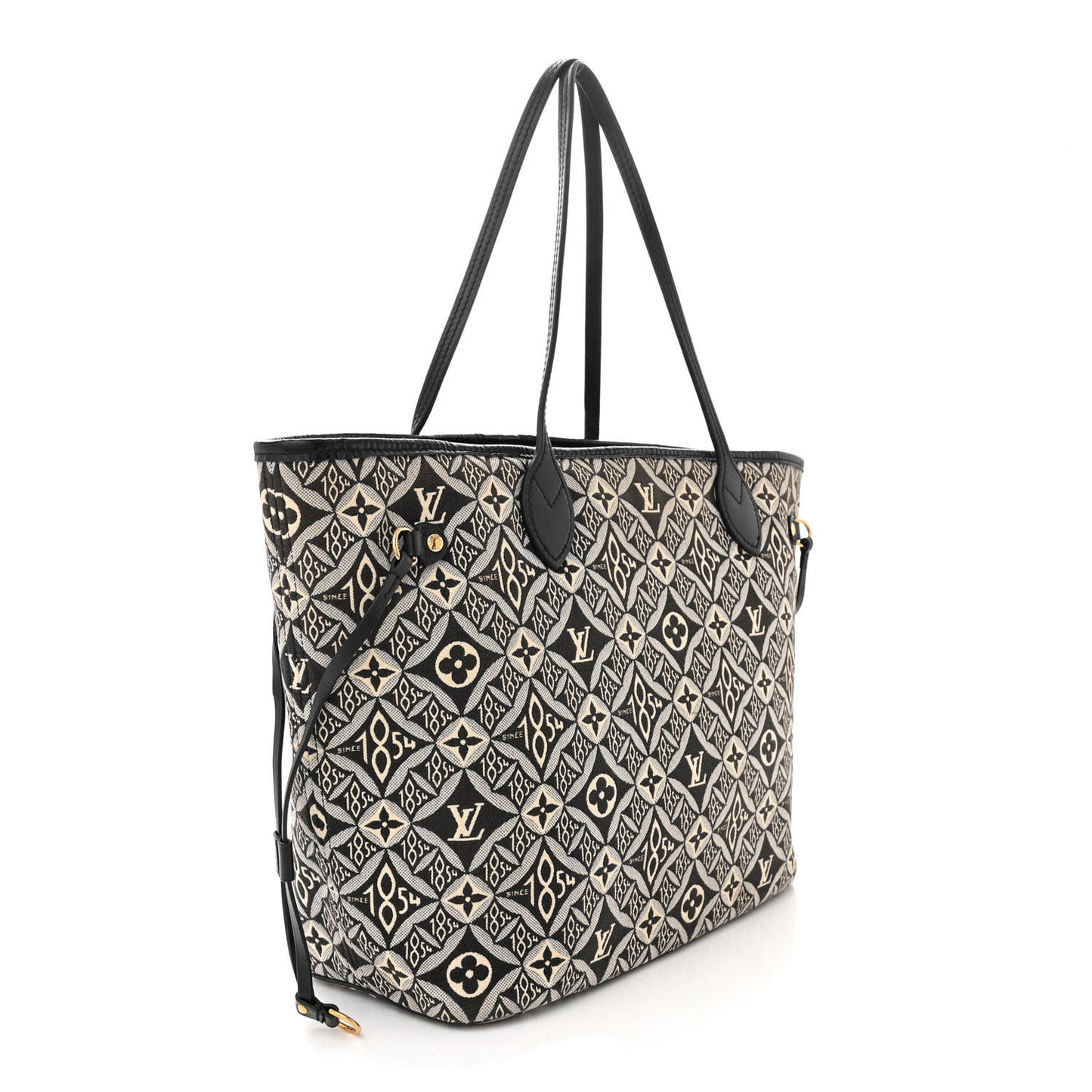 LOUIS VUITTON Jacquard Since 1854 Neverfull MM Grey