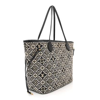 Louis Vuitton LOUIS VUITTON Jacquard Since 1854 Neverfull MM Grey 3 of 13