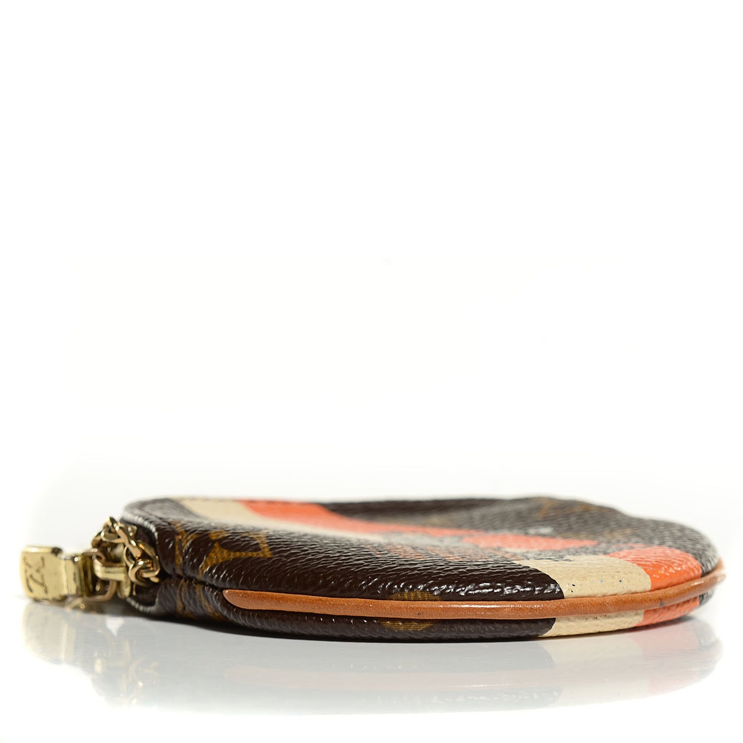 Monogram Groom Round Coin Purse