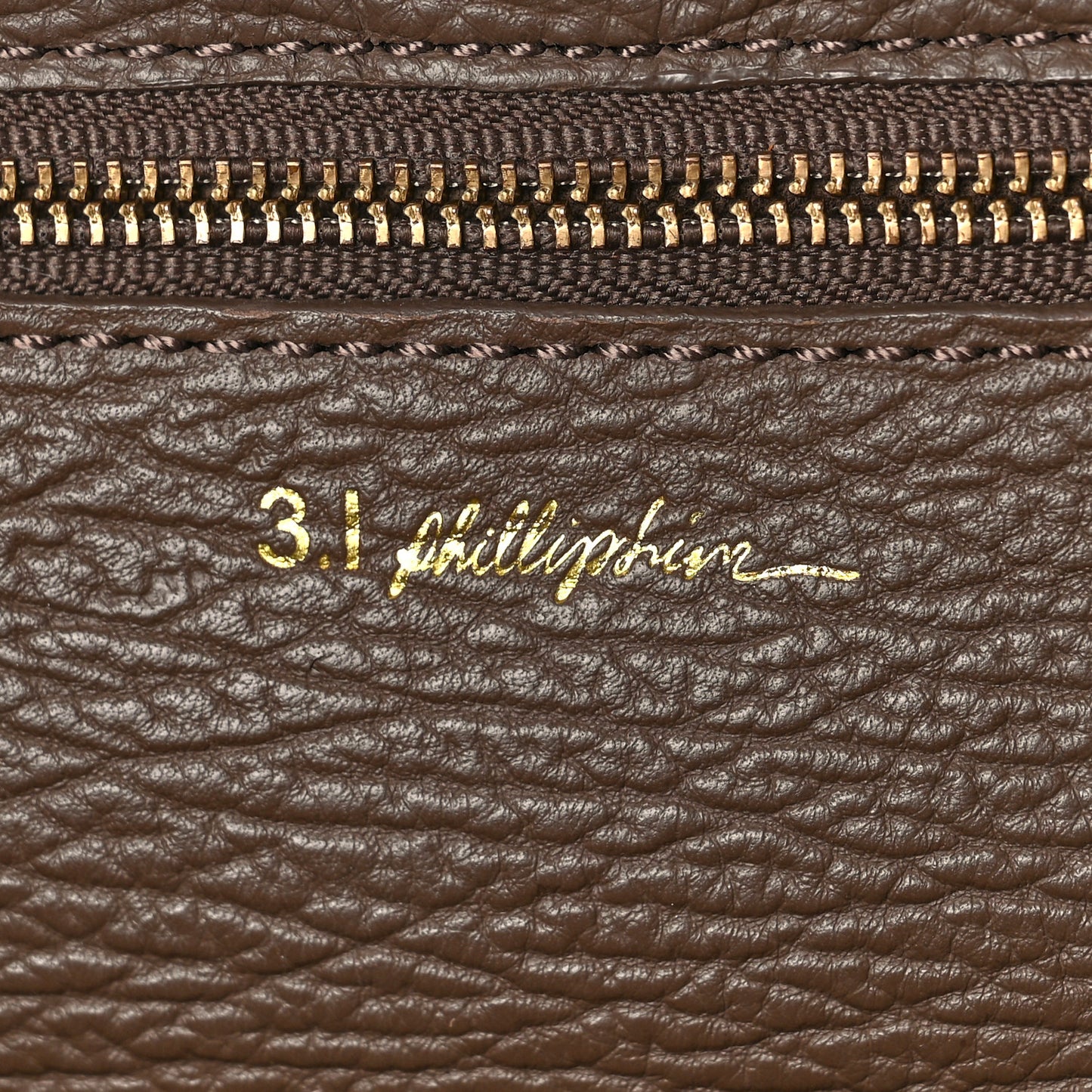 Textured Calfskin Medium Pashli Satchel Taupe