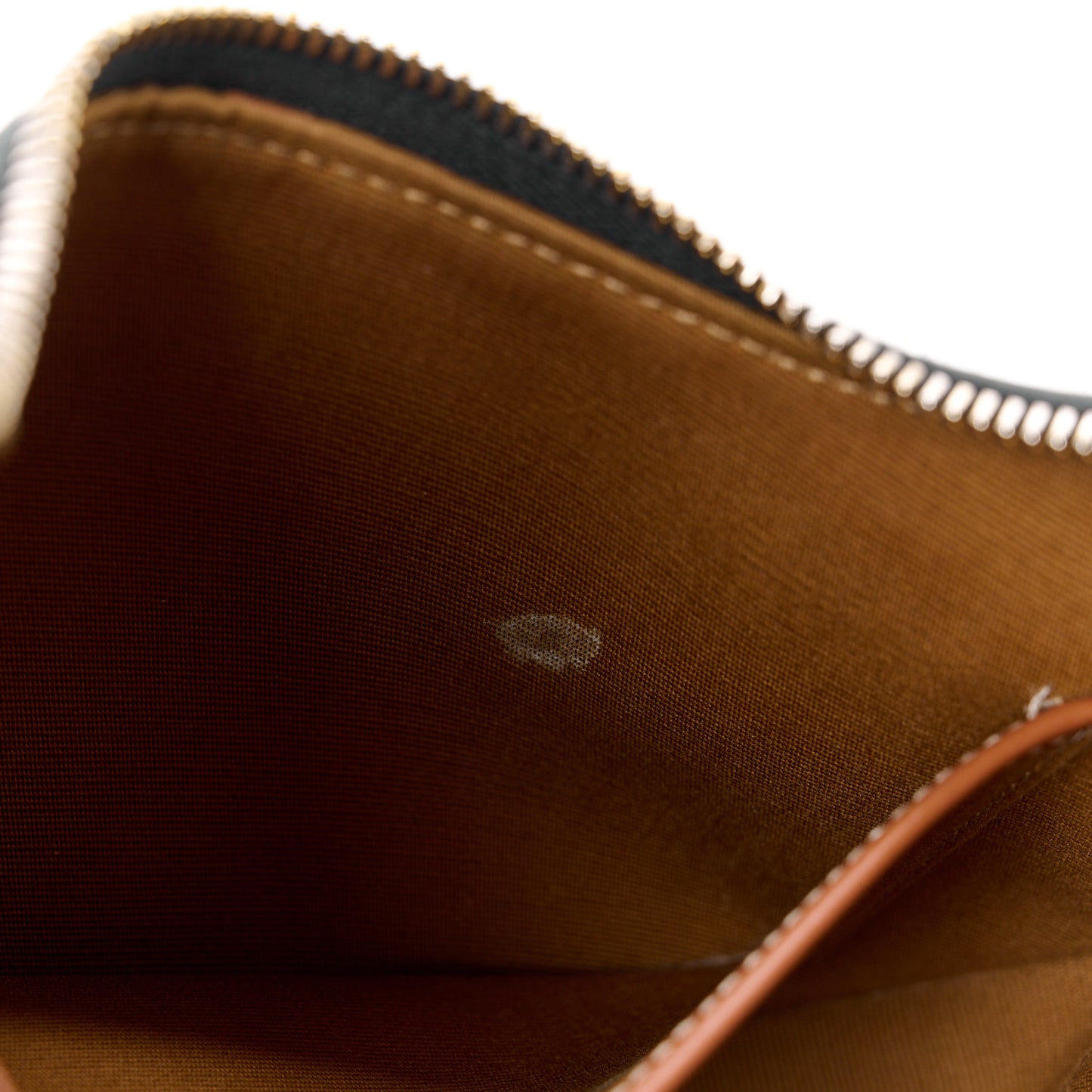 Triomphe Canvas XL Calfskin Ava Triomphe Shoulder Bag Tan