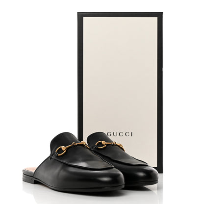 Gucci Calfskin Womens Princetown Slippers 38 Black 20 of 20