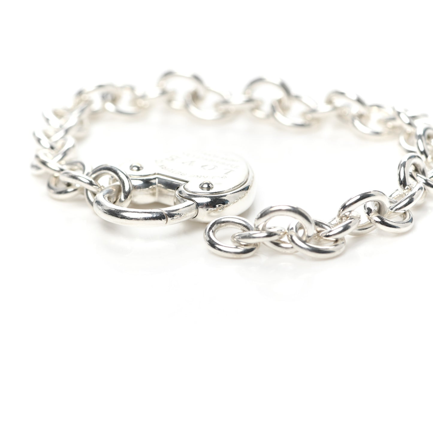 Sterling Silver Return to Tiffany Love Lock Bracelet