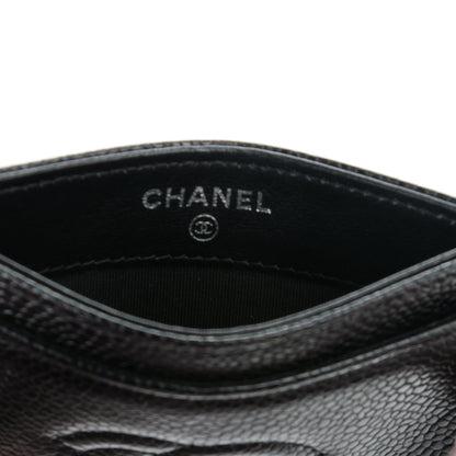 Chanel Caviar Timeless CC Card Holder Black 6 of 8
