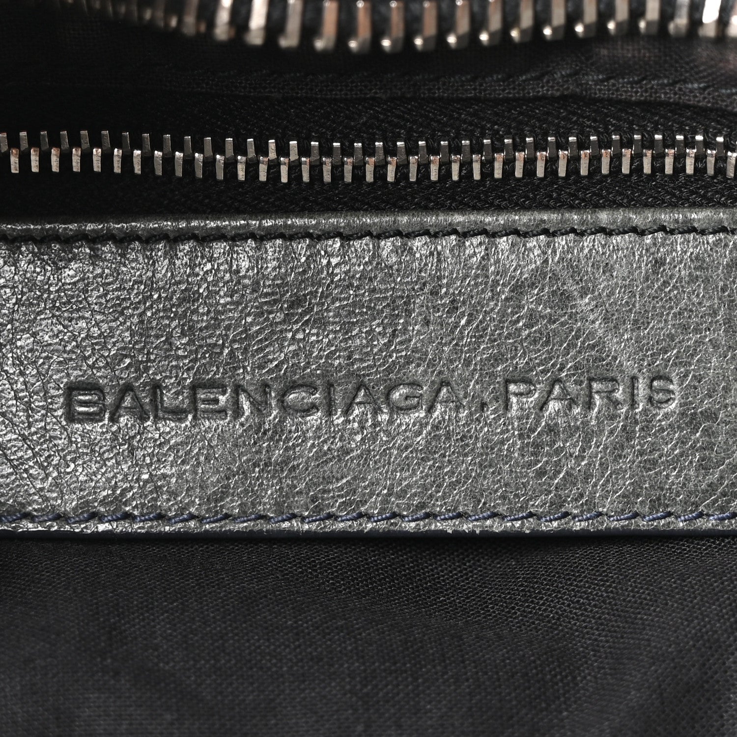 Balenciaga Agneau Giant 21 Silver Hardware City Ardoise 6 of 10