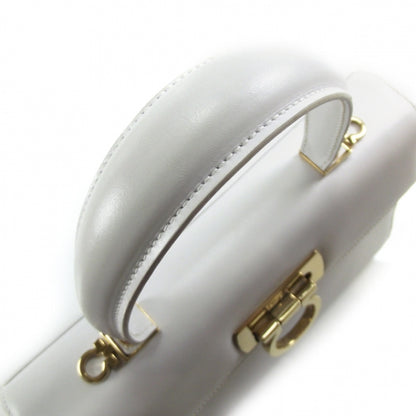 FASHIONPHILE SALVATOREFERRAGAMOLadyGanciniBagWhite 4 of 9