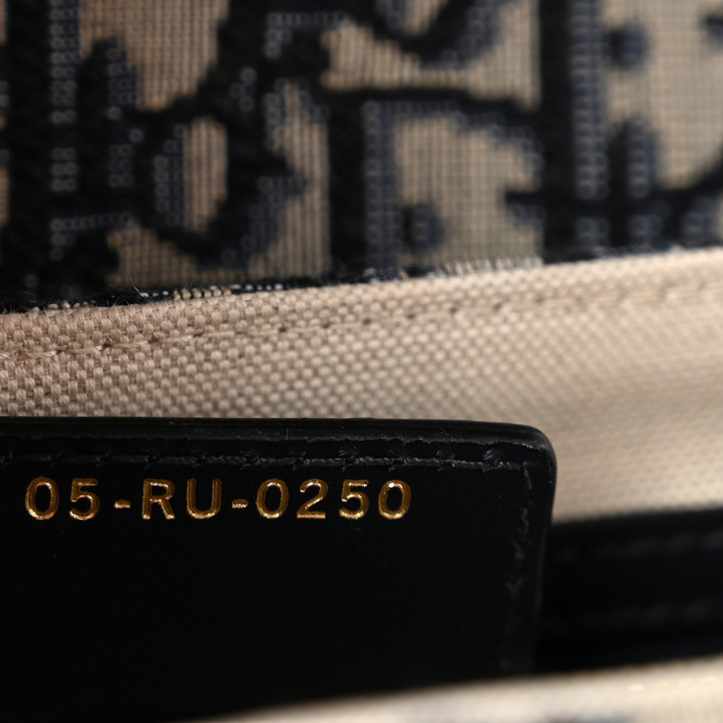 Oblique Saddle Bag Blue Blue