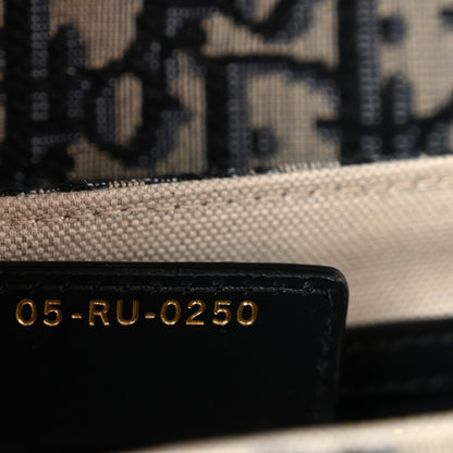 Christian Dior Oblique Saddle Bag Blue Blue 7 of 13