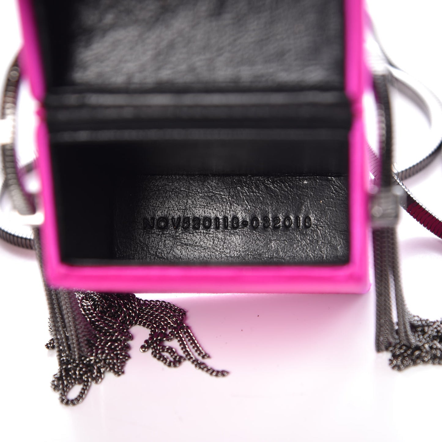 Satin Smoking Box Crossbody Bag Pink