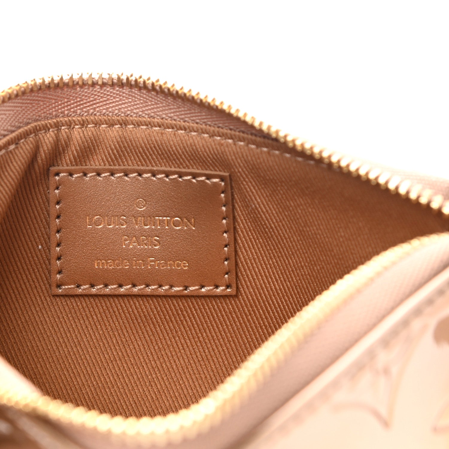 Louis Vuitton Metallic Vernis Mini Pochette Accessories Rose Gold 6 of 6