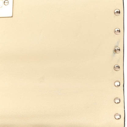 Valentino Garavani Nappa Medium Rockstud Spike Shoulder Bag Light Ivory 13 of 16