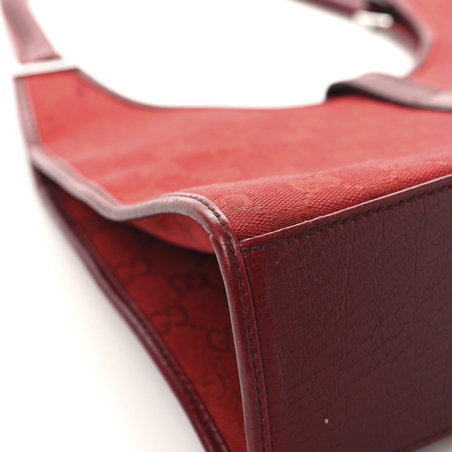 Monogram Small Bardot Bag Red