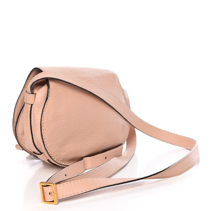 Chloe Calfskin Mini Marcie Round Crossbody Bag Blush Nude 3 of 19