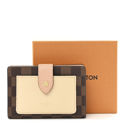Louis Vuitton Damier Ebene Juliette Wallet Creme 8 of 8