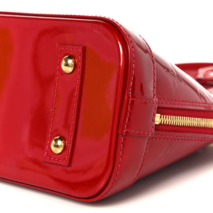 Louis Vuitton Vernis Alma BB Cherry 12 of 12