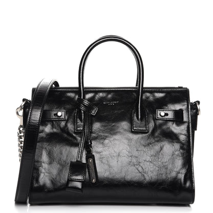 Saint Laurent Glace Calfskin Baby Souple Sac De Jour Black 1 of 11