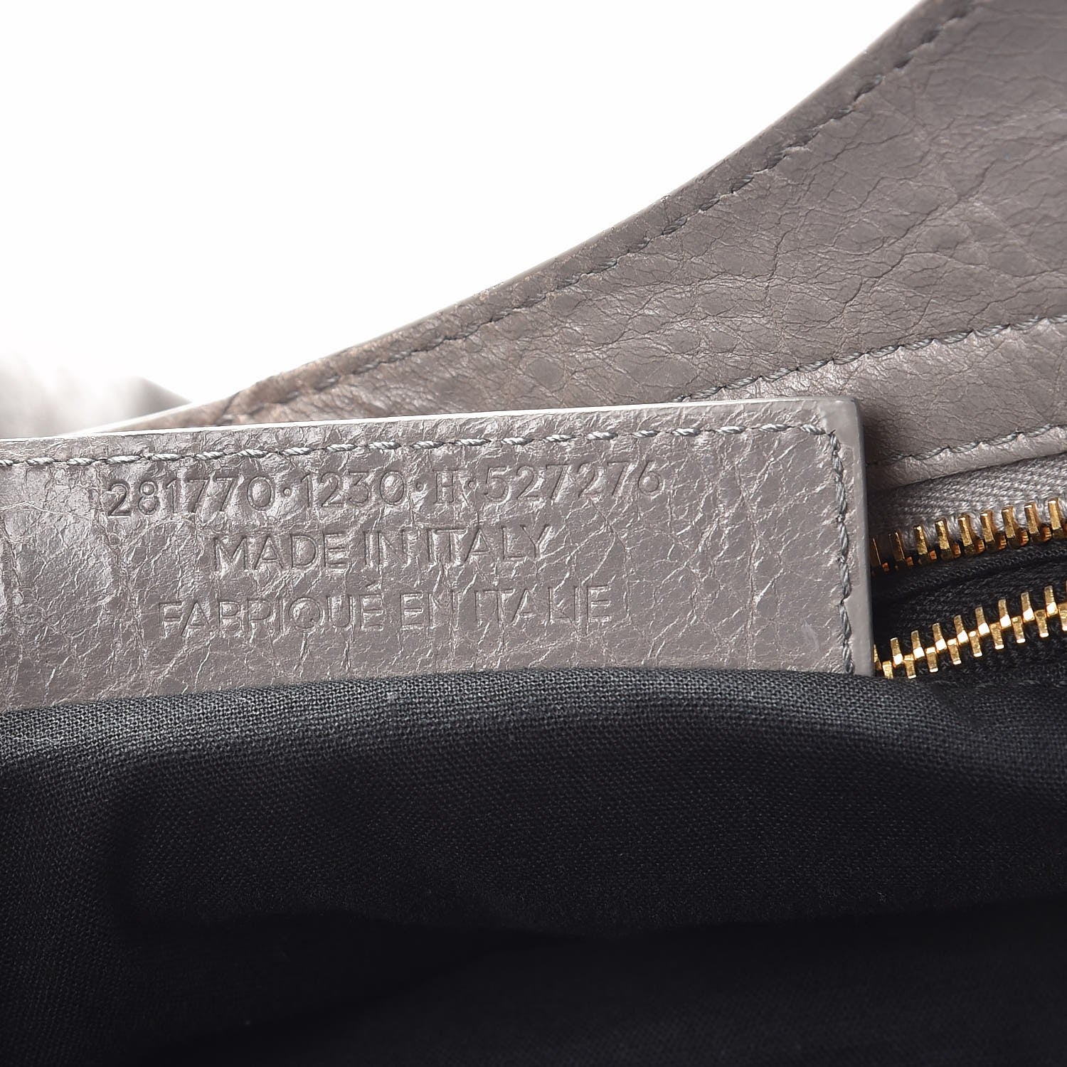 Balenciaga Agneau Giant 12 Gold Hardware City Gris Pyrite 7 of 14
