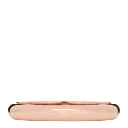 Cartier 18K Pink Gold Diamond 2.6mm 1895 Wedding Band Ring 50 5.25 3 of 7
