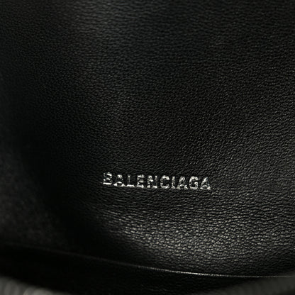 Balenciaga BB Jacquard Monogram  XSS Downtown Shoulder Bag Black 6 of 10
