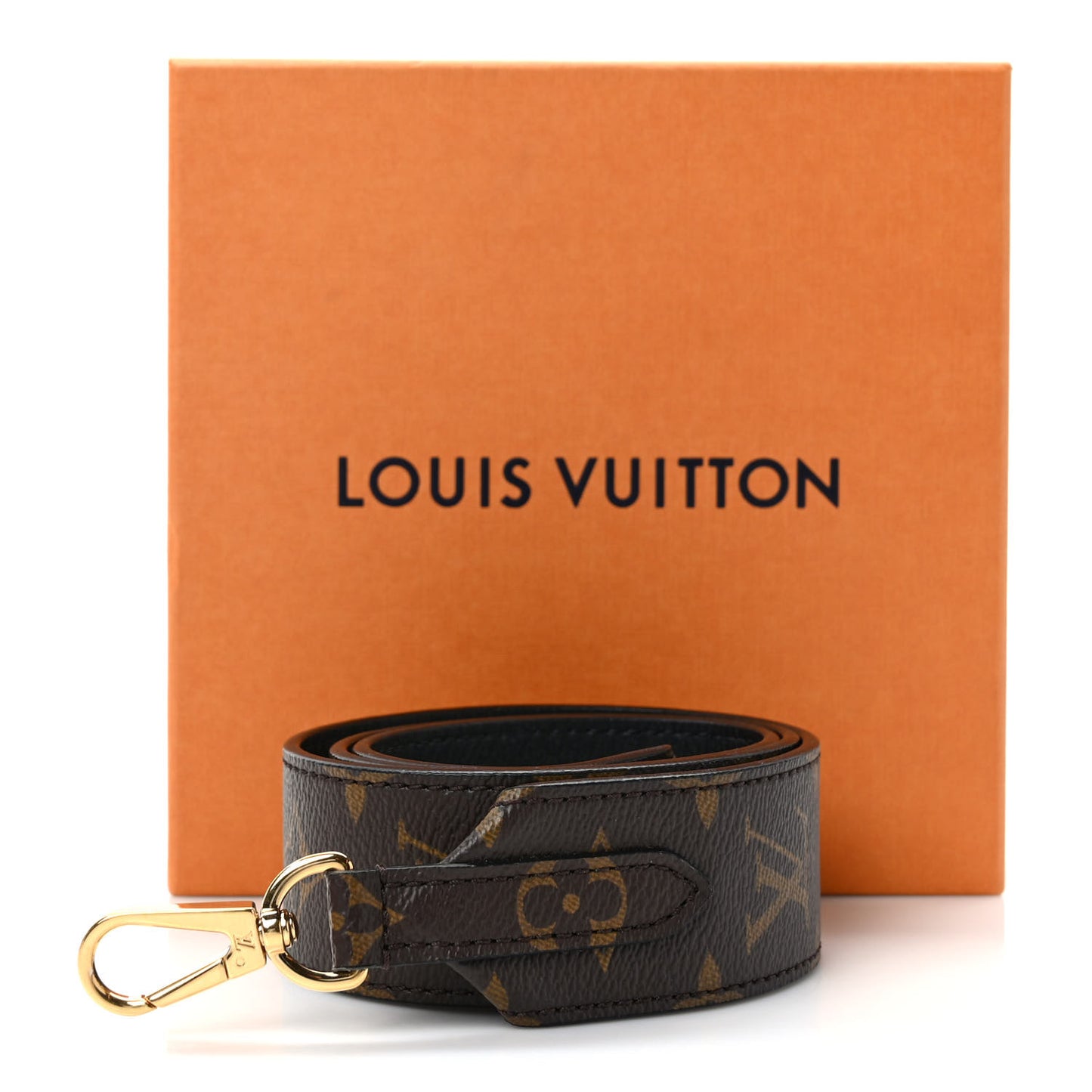 Monogram Bandouliere Shoulder Strap Black