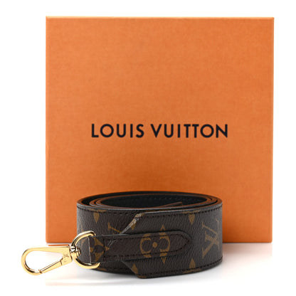 Louis Vuitton Monogram Bandouliere Shoulder Strap Black 5 of 5