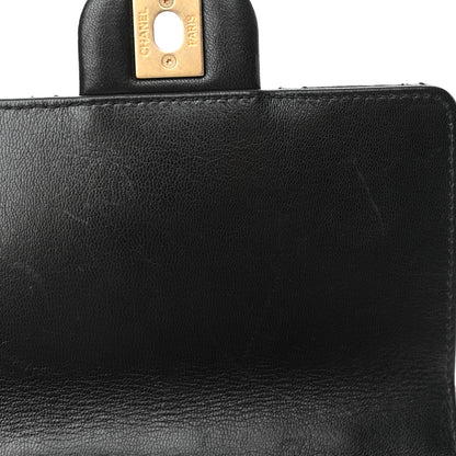 Chanel Lambskin Quilted Chic Pearls Flap Black 11 of 13