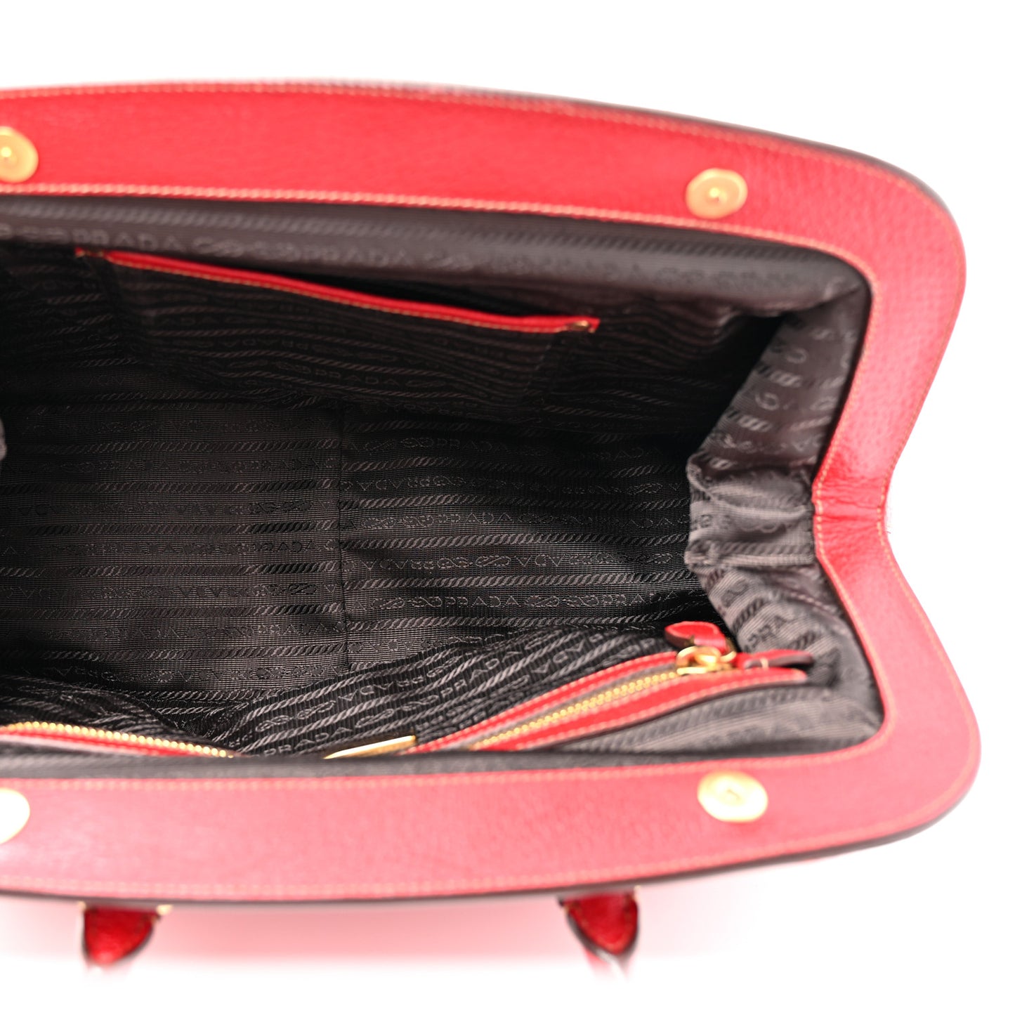 Cinghiale Antik Top Handle Bag Rubino