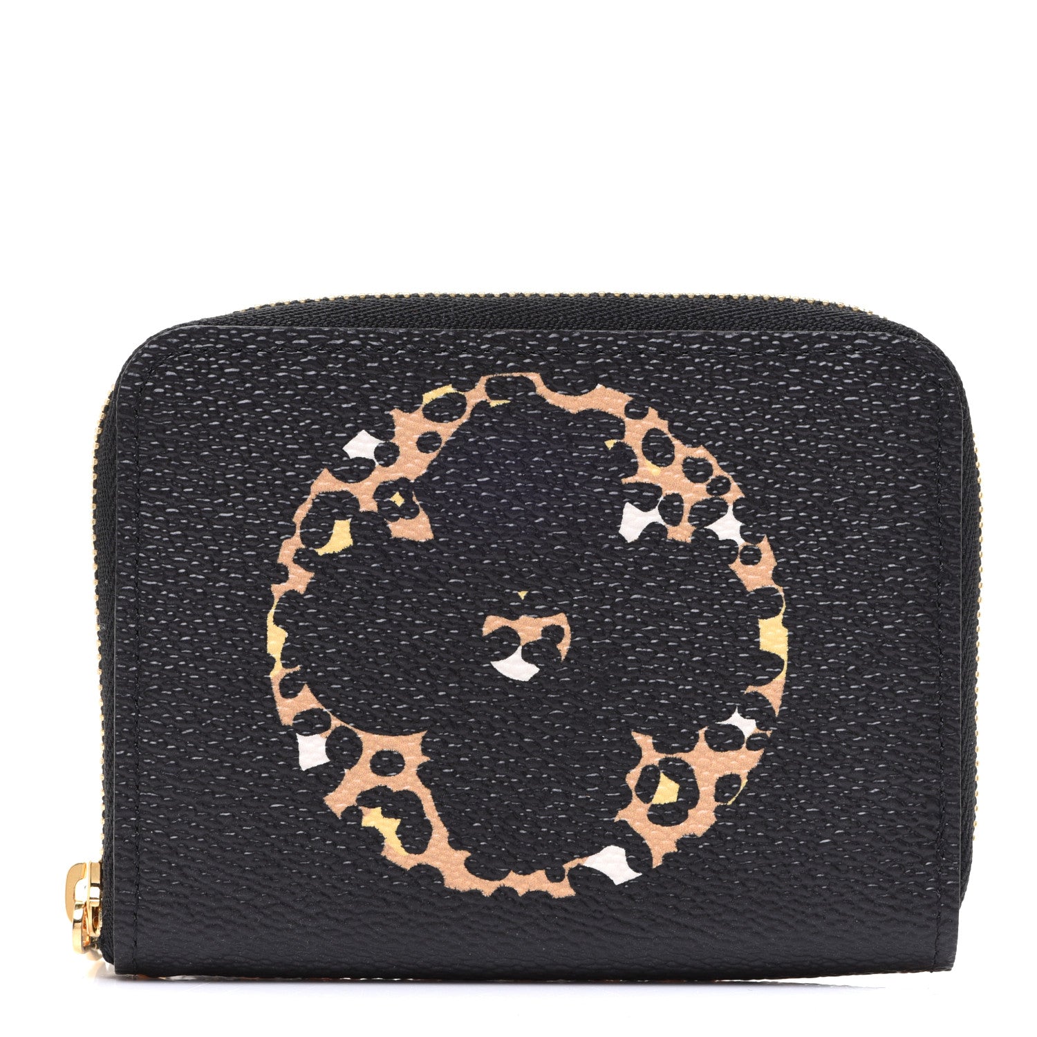 Louis Vuitton Monogram Giant Jungle Zippy Coin Purse Black 1 of 7