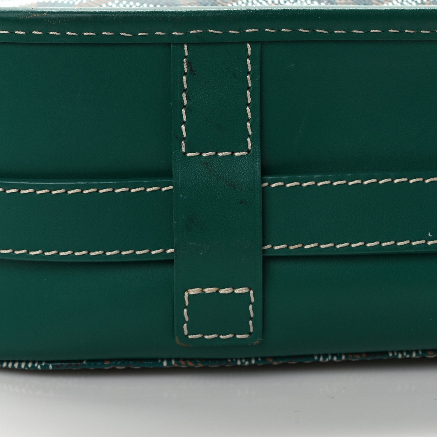Goyard Goyardine Belvedere II MM Messenger Bag Green 11 of 11