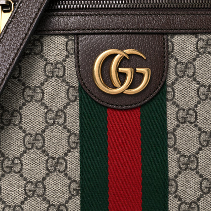 Gucci GG Supreme Monogram Web Small Ophidia Messenger Bag Brown 7 of 10