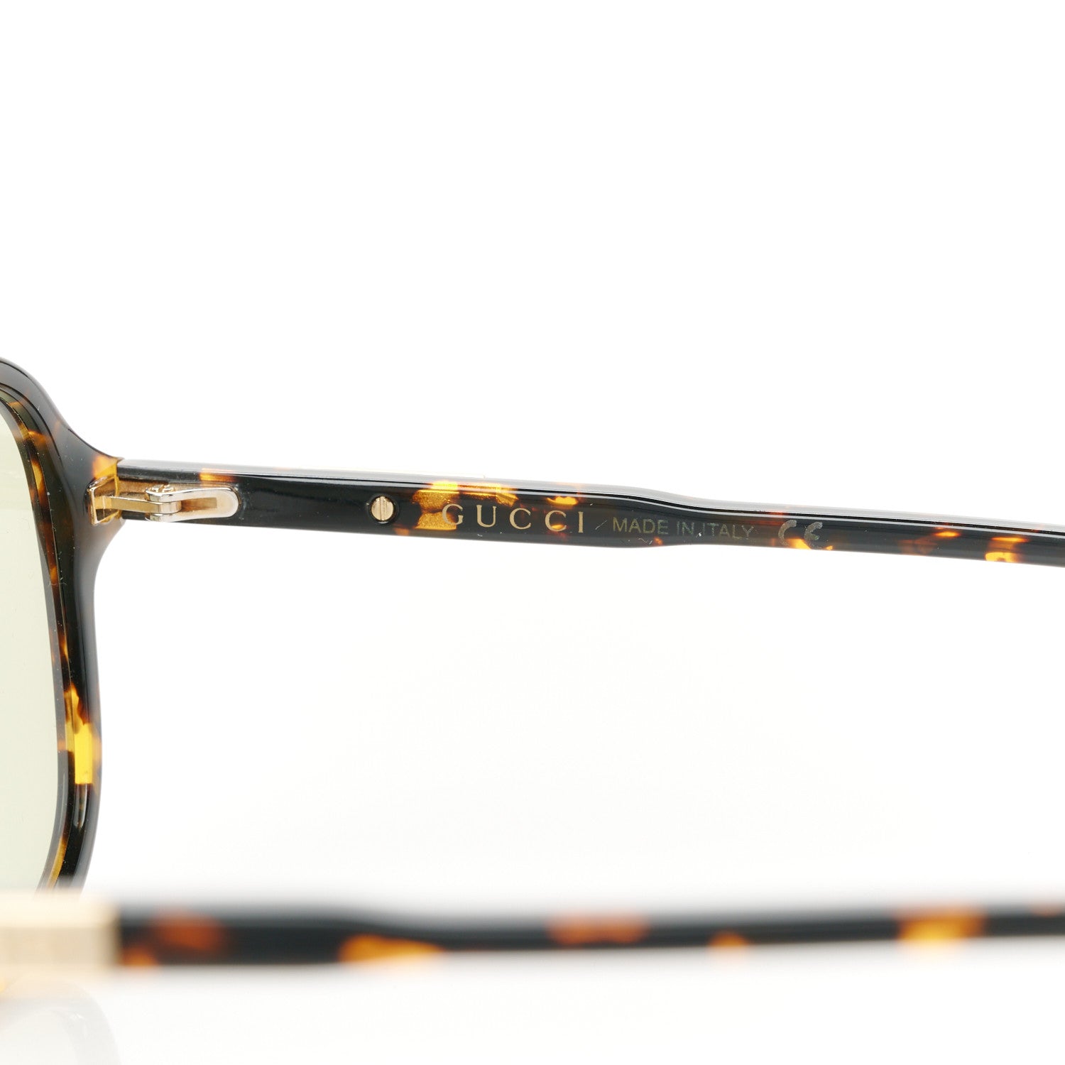 Gucci Acetate Aviator Sunglasses GG1156S Tortoise 6 of 8
