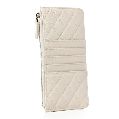 Chanel Caviar Quilted Classic iPhone Pouch Light Beige 3 of 8