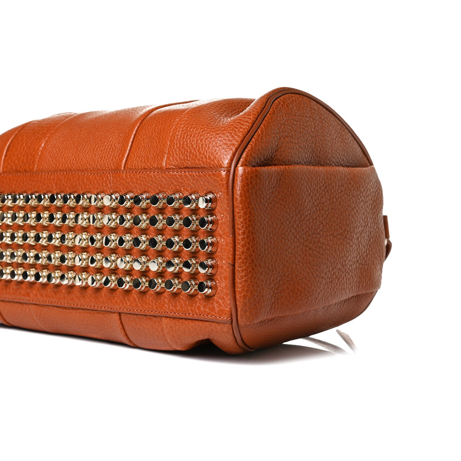 Alexander Wang Pebbled Lambskin Rocco Gold Hardware Brown 12 of 16