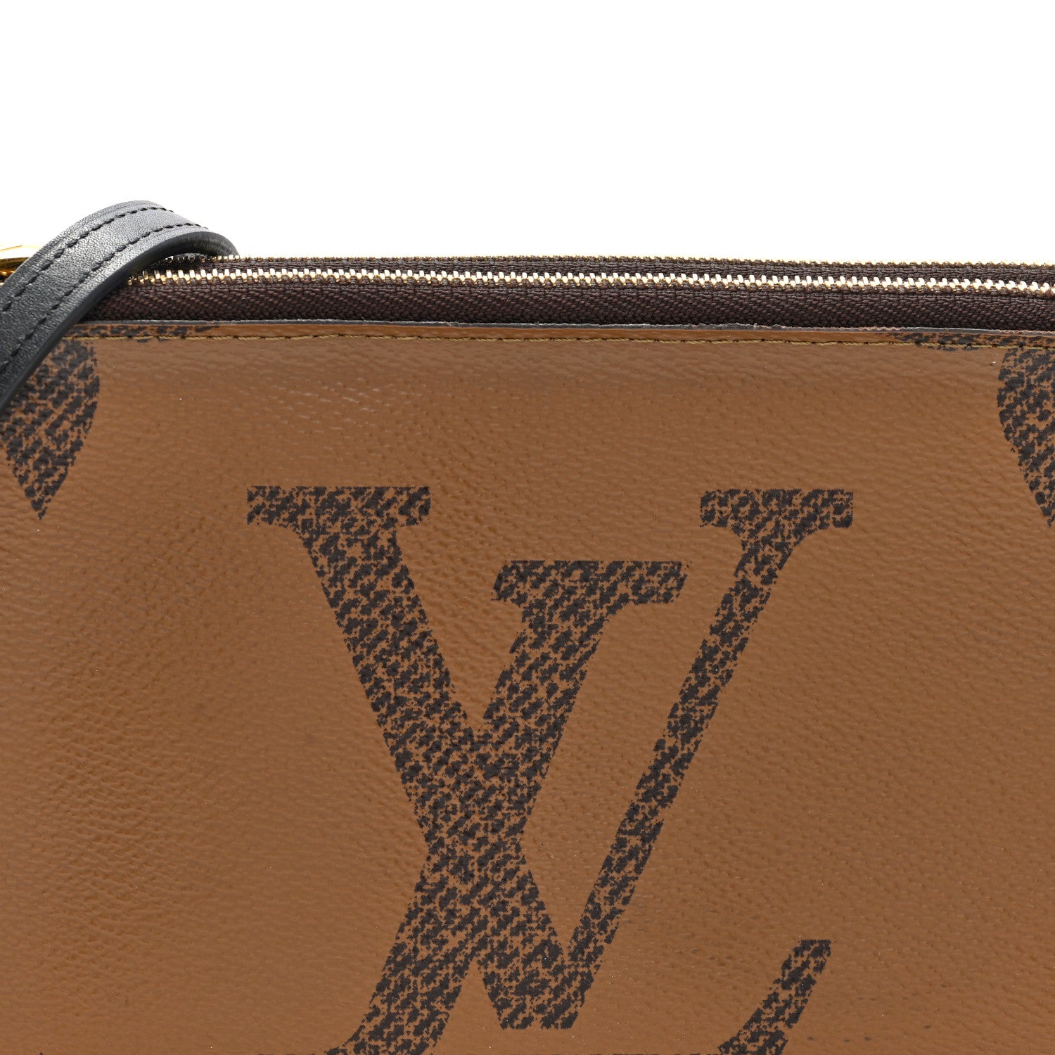 Louis Vuitton Reverse Monogram Giant Double Zip Pochette 8 of 10