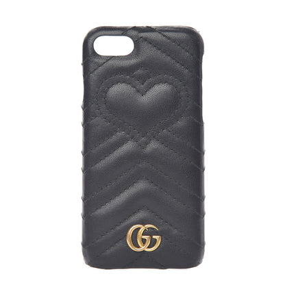 Gucci Calfskin Matelasse Marmont iPhone 7 Case Black 1 of 7