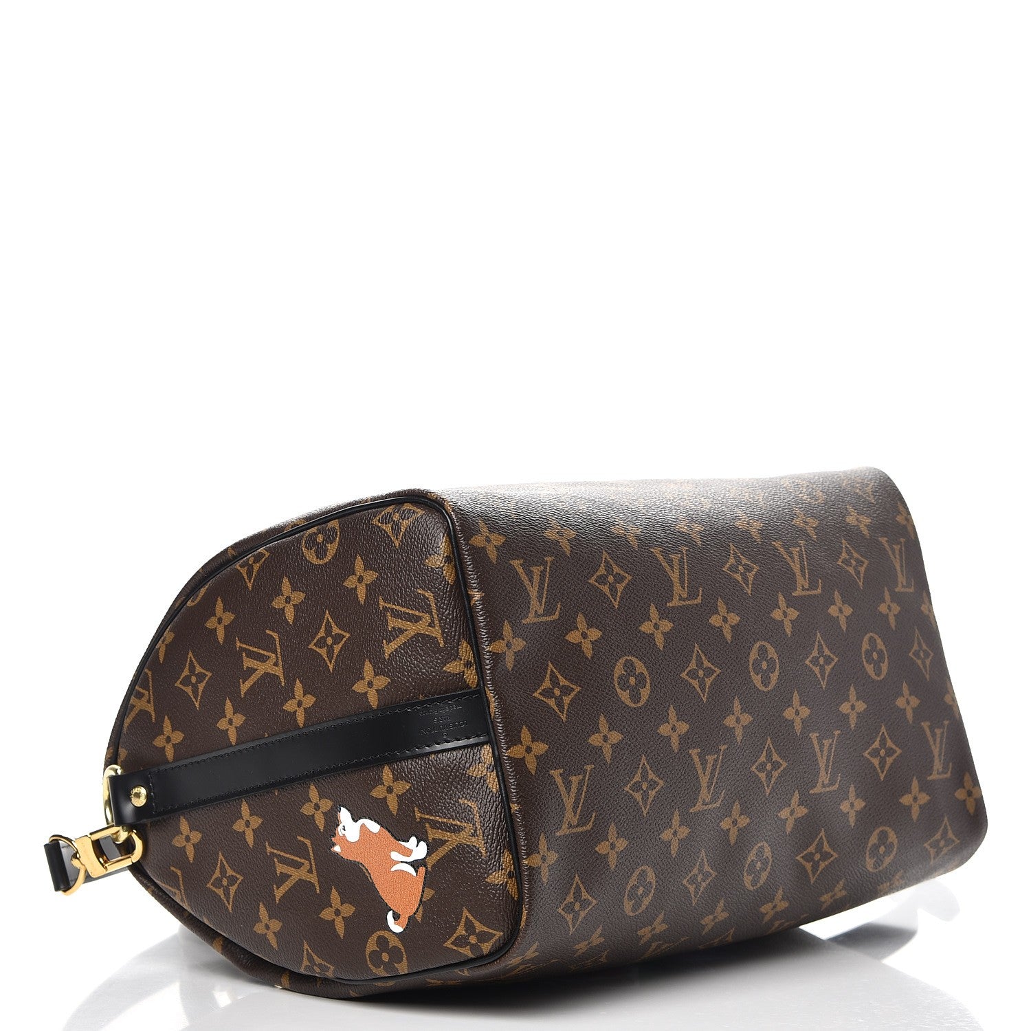Louis Vuitton Monogram My World Tour Speedy Bandouliere 30 Black 5 of 8