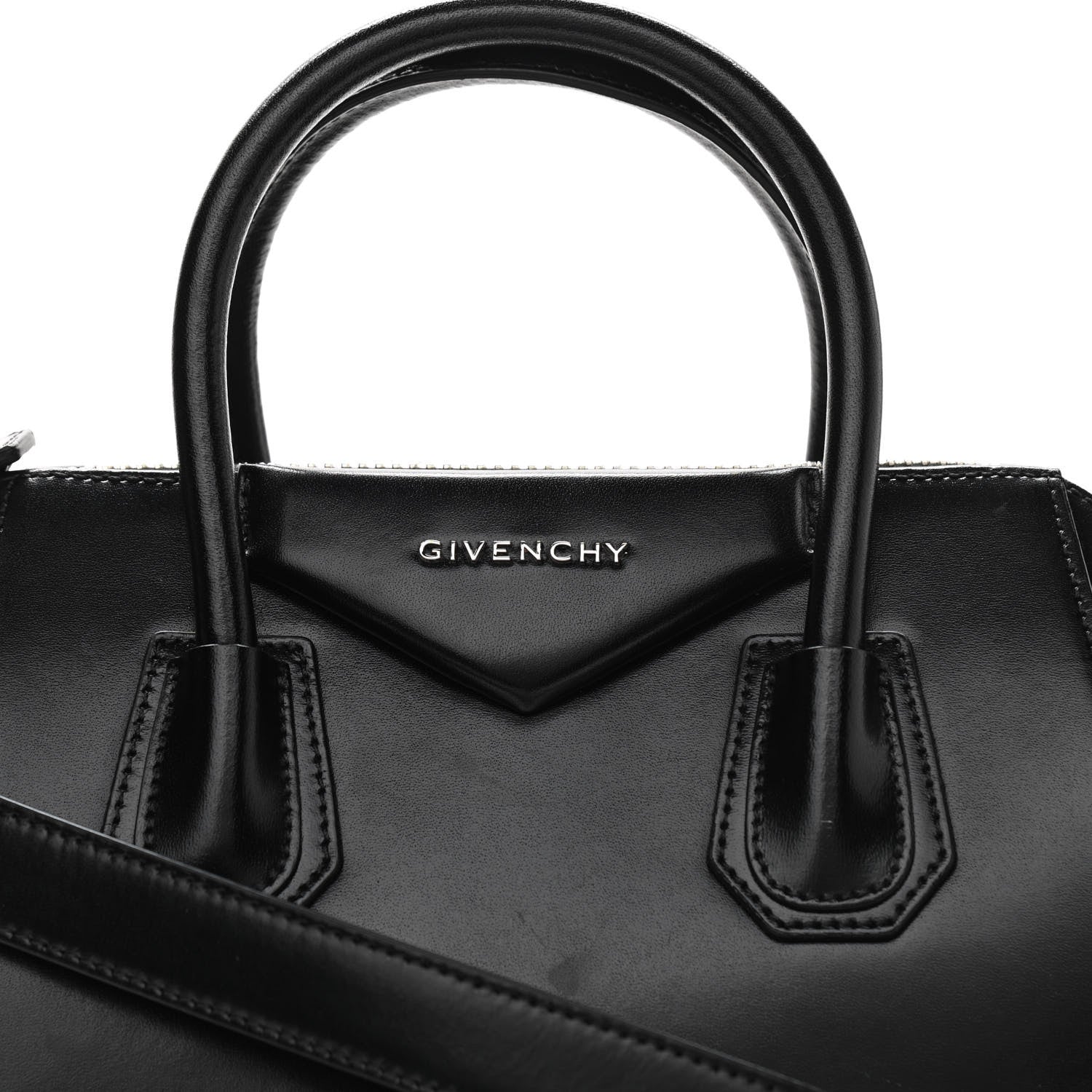 Givenchy Shiny Lord Calfskin Small Antigona Black 8 of 15