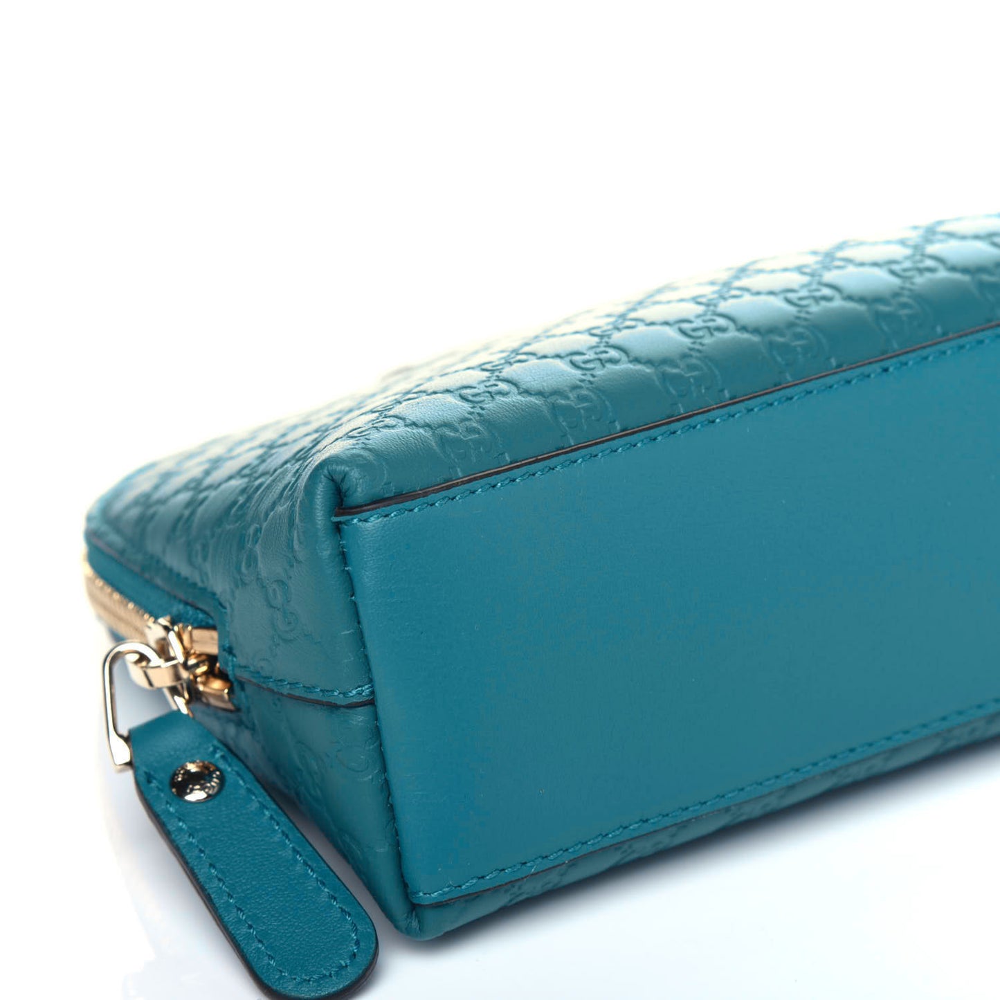 Microguccissima GG Cosmetic Case Deep Cobalt