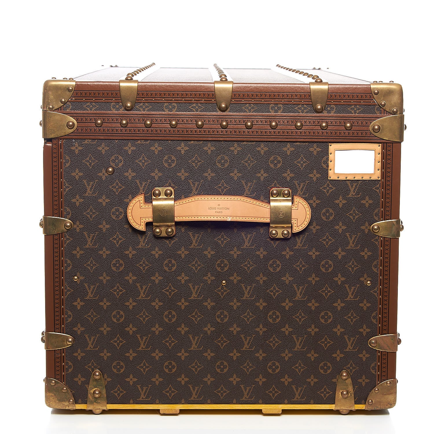 Louis Vuitton Monogram Malle Courrier Lozine Trunk 110 6 of 50