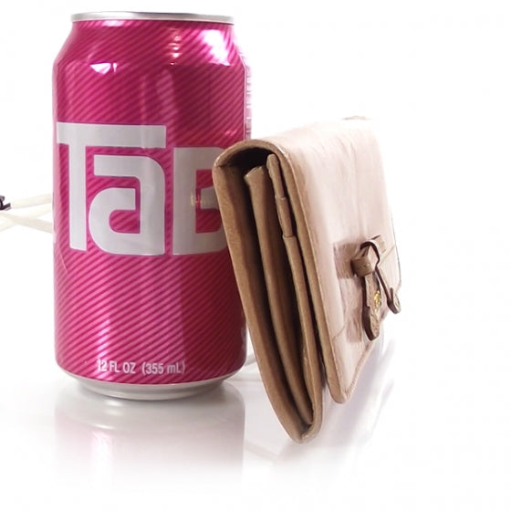 Vitello Bow Flap Wallet