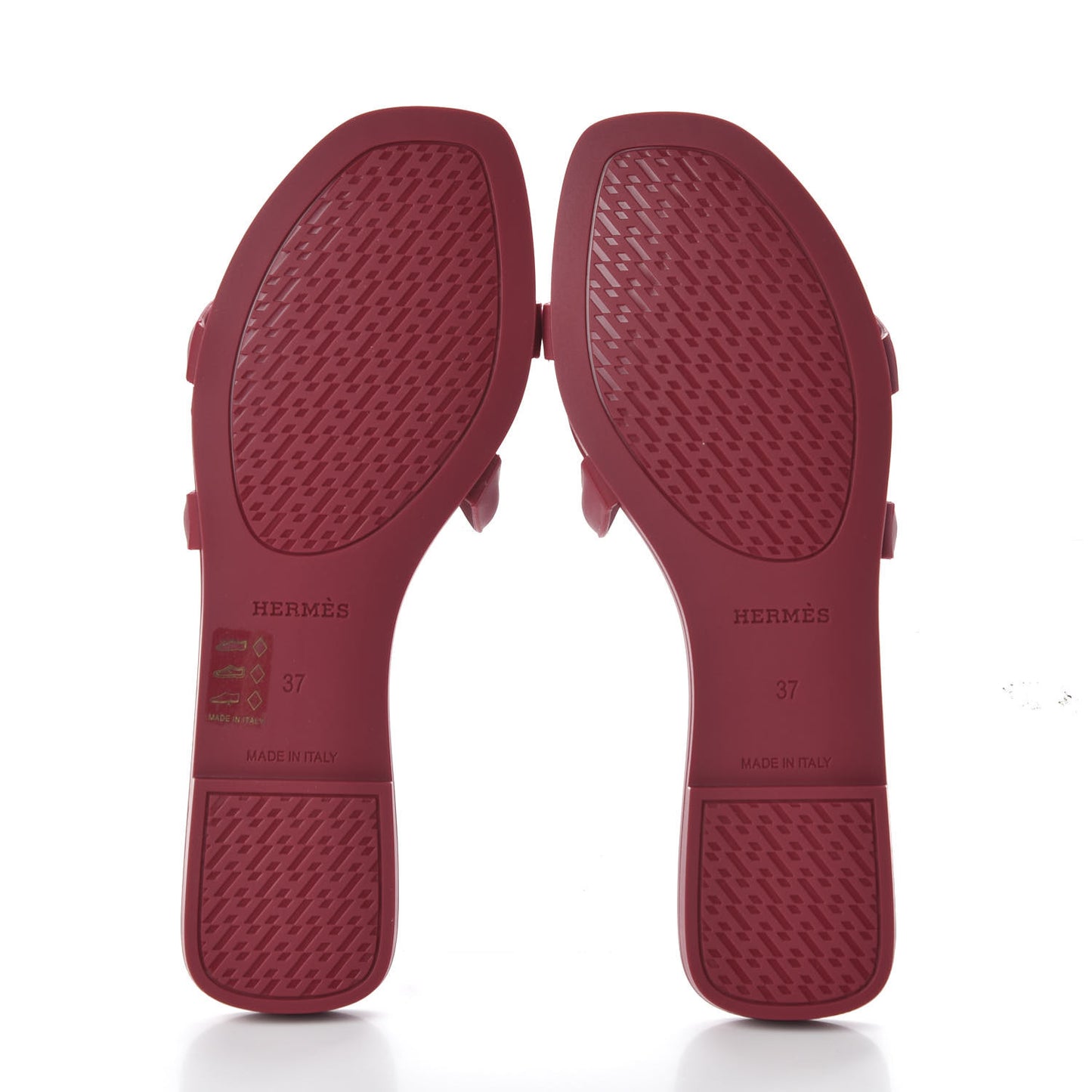 Rubber Aloha Sandals 37 Rose Baie