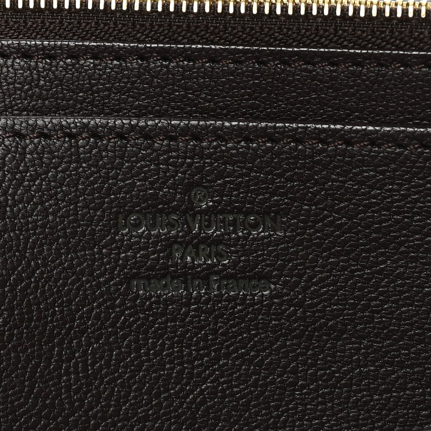 Louis Vuitton Snakeskin Twist Wallet Brown 7 of 9