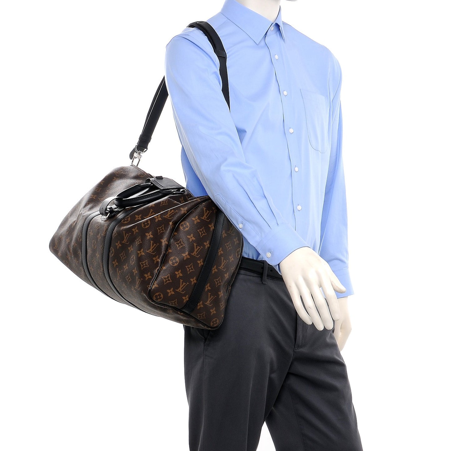 Monogram Macassar Keepall Bandouliere 45