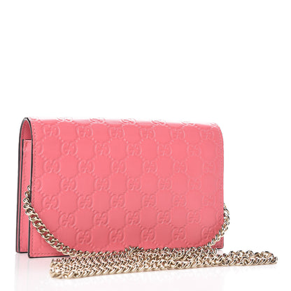 Gucci Guccissima Signature Bowy Chain Wallet Flush 3 of 10