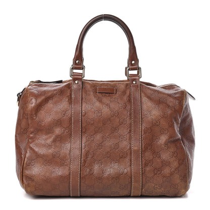 Gucci Guccissima Medium Joy Boston Brown 1 of 14